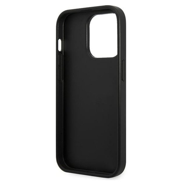 Karl Lagerfeld KLHCP14LG2ELK iPhone 14 Pro 6.1 &quot hardcase black / black Glitter Plaque Logo 6