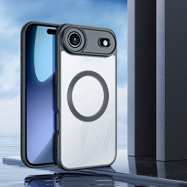 Dux Ducis Aimo Mag Case with Magnetic Ring for iPhone 17 Air – Black 2