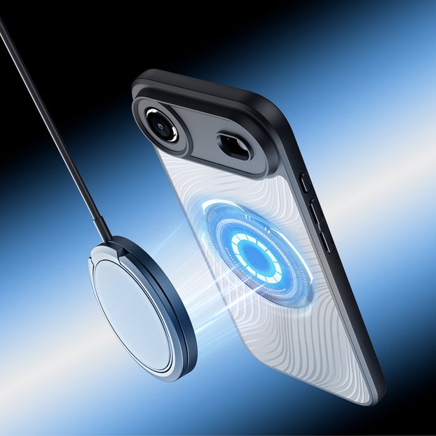 Dux Ducis Aimo Mag Case with Magnetic Ring for iPhone 17 Air – Black 3