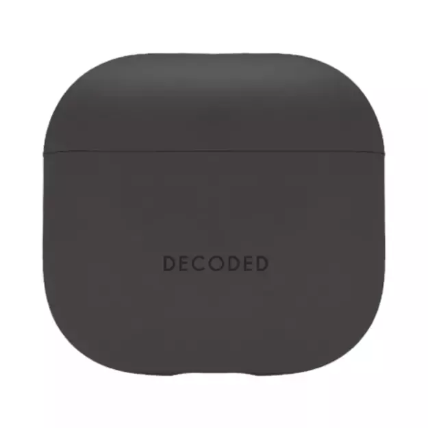 Decoded Silicone Aircase for AirPods 4 - graphite