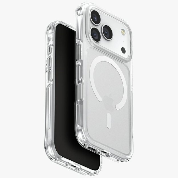 Uniq LifePro Xtreme Magclick Charging Case for iPhone 17 Pro - Clear-Glitter