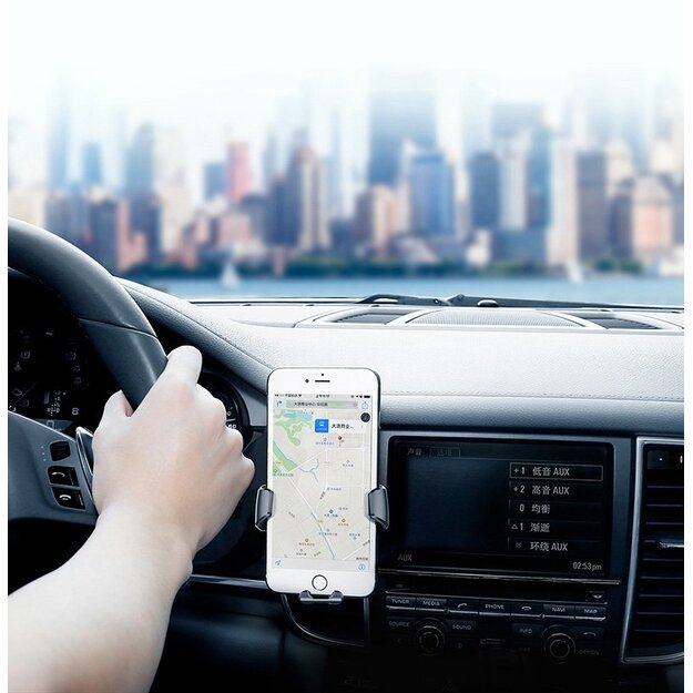 Baseus Gravity Car Mount gravity air vent car holder for 4-6  phone black (SUYL-01) 16