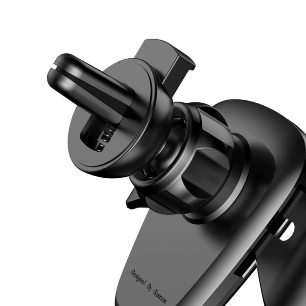 Baseus Gravity Car Mount gravity air vent car holder for 4-6  phone black (SUYL-01) 5