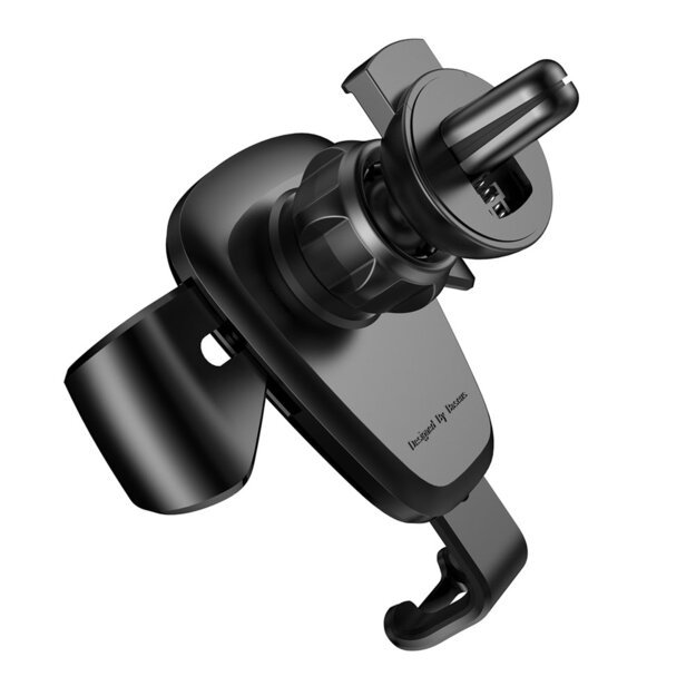 Baseus Gravity Car Mount gravity air vent car holder for 4-6  phone black (SUYL-01) 4