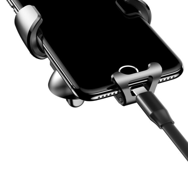 Baseus Gravity Car Mount gravity air vent car holder for 4-6  phone black (SUYL-01) 11