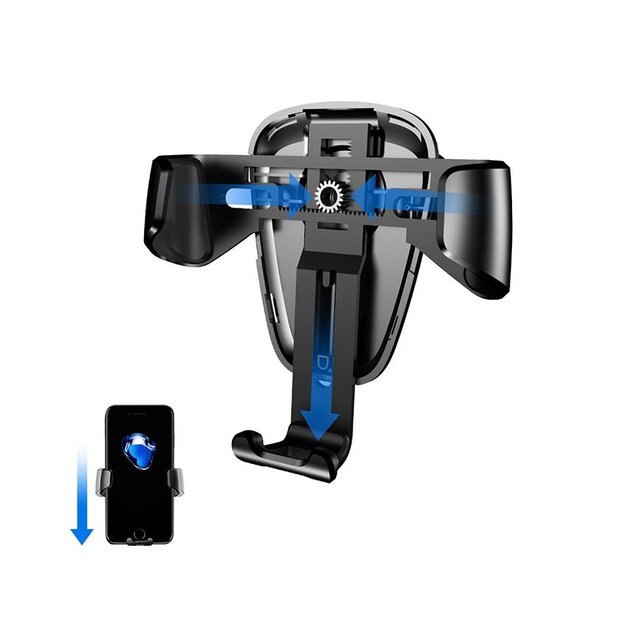 Baseus Gravity Car Mount gravity air vent car holder for 4-6  phone black (SUYL-01) 17