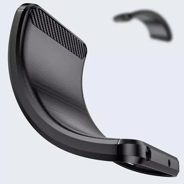 Carbon Case case for Realme GT Neo 3 flexible silicone carbon cover black 9