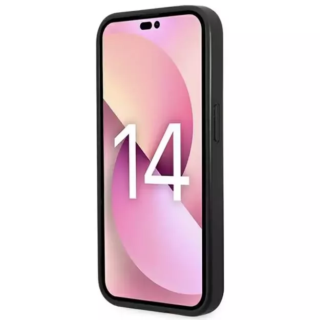 Karl Lagerfeld KLHCP14LSAPKHK iPhone 14 Pro 6,1  czarny/black hardcase Saffiano Karl`s Head Patch 11