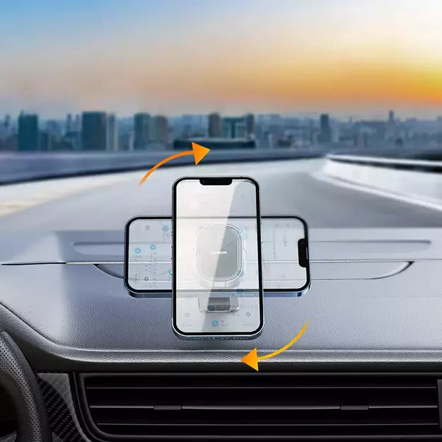 Joyroom magnetic phone holder for dashboard gray (JR-ZS311) 8