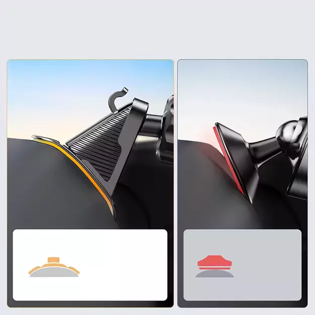 Joyroom magnetic phone holder for dashboard gray (JR-ZS311) 12