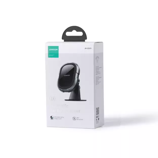 Joyroom magnetic phone holder for dashboard gray (JR-ZS311) 7