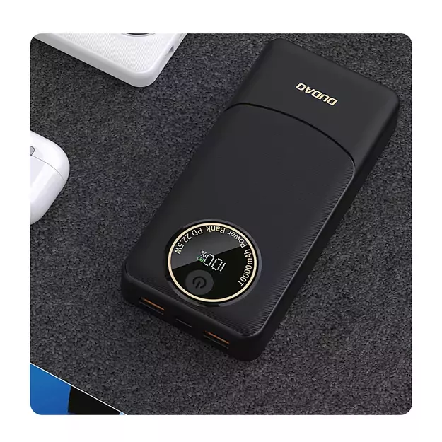 Powerbank Dudao K12Pro 22.5W PD 20000mAh USB-A, USB-C - black 6