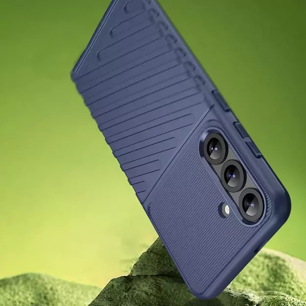 Thunder Case for Samsung Galaxy S25+ Silicone Armored Cover - Blue 9