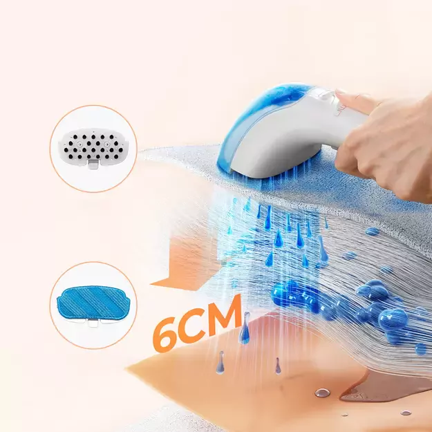 UWANT B200 12000Pa 1900W washing vacuum cleaner with Deep Cleaning steam cleaning function - white 7