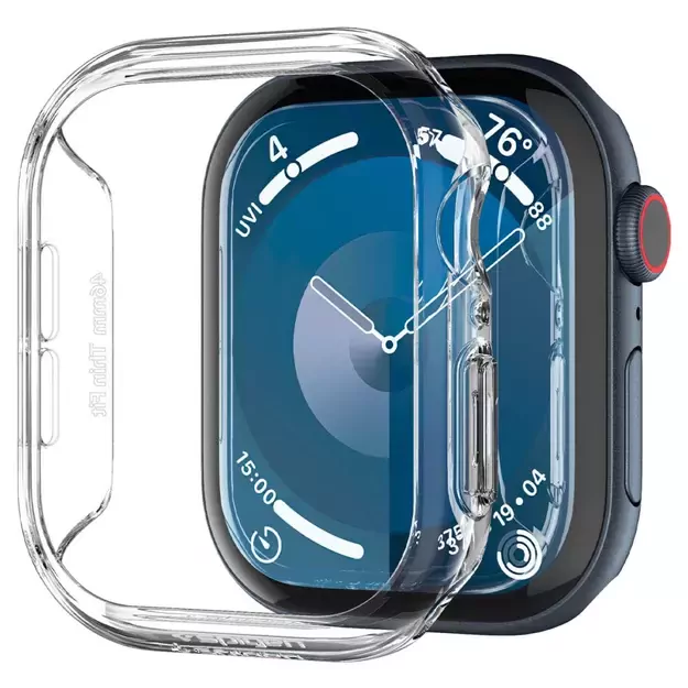 Spigen Thin Fit Case for Apple Watch 10 46mm - Clear 16