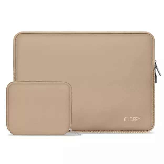 Tech-Protect Neoslim 13-14&quot  Laptop Bag - Beige