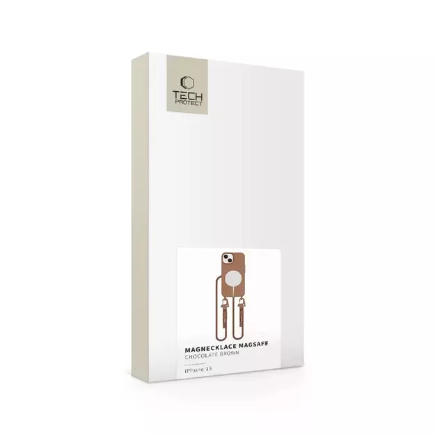 Tech-Protect MagNecklace MagSafe iPhone 13 Case - Brown 10
