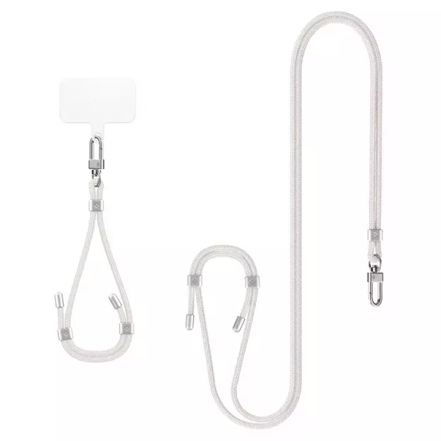 Spigen Universal Set Lanyard and Pendant - White 9