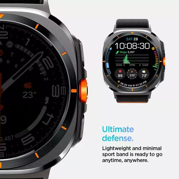 Spigen Fit Lite Strap for Galaxy Watch Ultra 47mm - Black 25