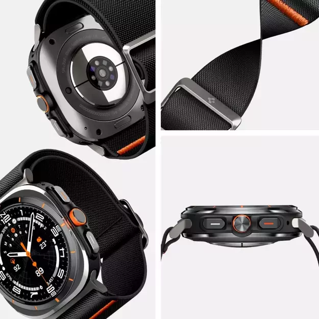 Spigen Fit Lite Strap for Galaxy Watch Ultra 47mm - Black 24