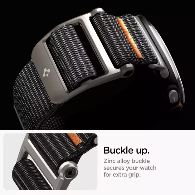 Spigen DuraPro Strap for Samsung Galaxy Watch Ultra 47mm - Black 3