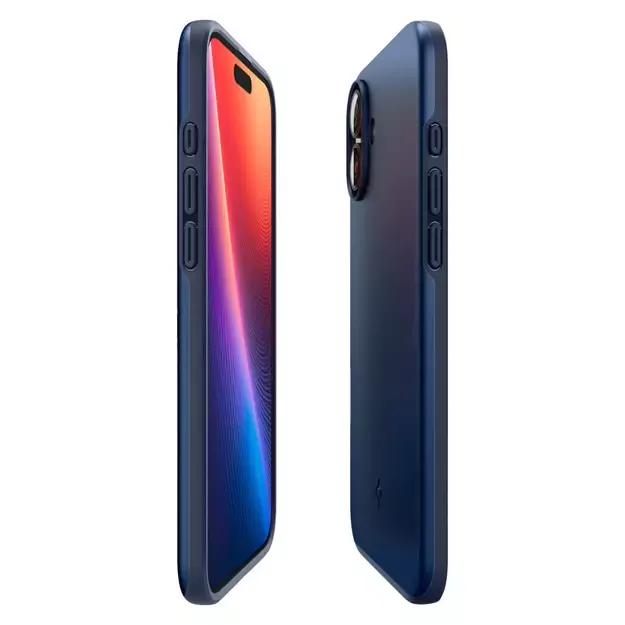 Spigen Thin Fit Magsafe iPhone 16 Case - Blue 7