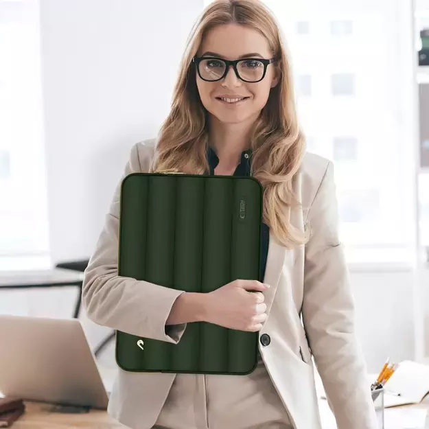 Laptop bag 15-16 Tech-Protect Puffy - olive 6