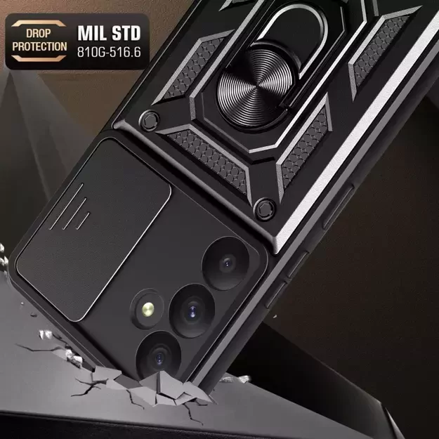 Tech-Protect CamShield Pro Case for Samsung Galaxy S24 FE - Black 1