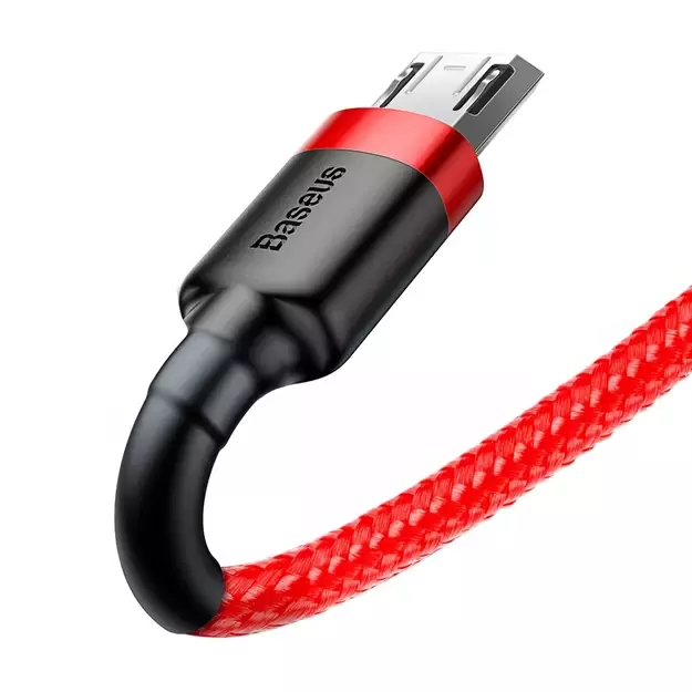 Baseus Cafule Cable CAMKLF-C09 USB-A / micro USB 1.5A 2 m - red 3