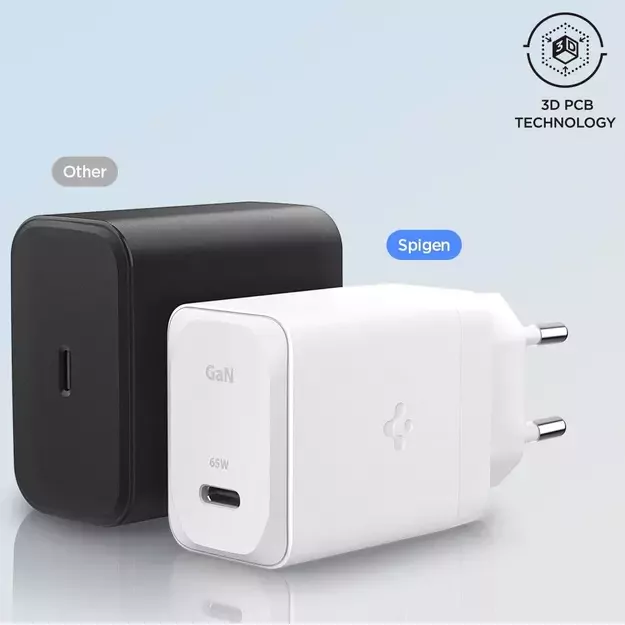 Spigen ArcStation Pro Charger + USB-C 65W Cable - White 5