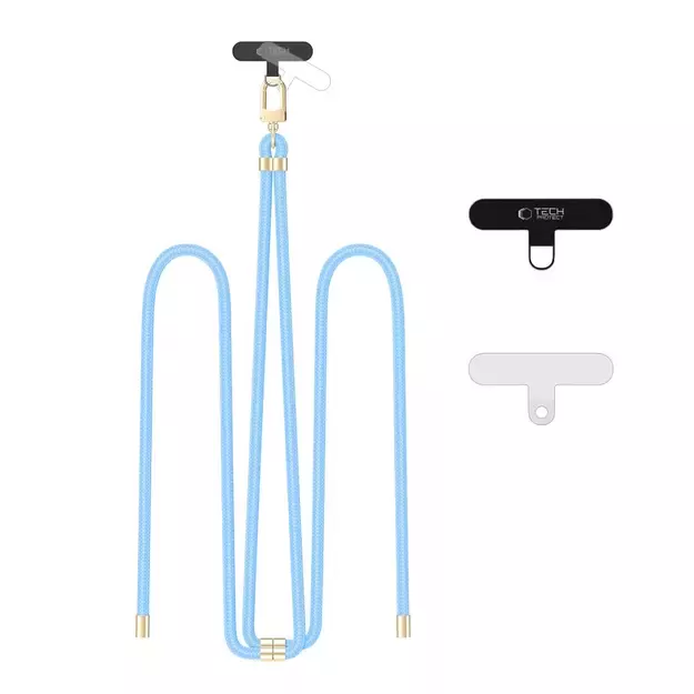 Tech-Protect C7S Rope Crossbody Strap Leash - Blue