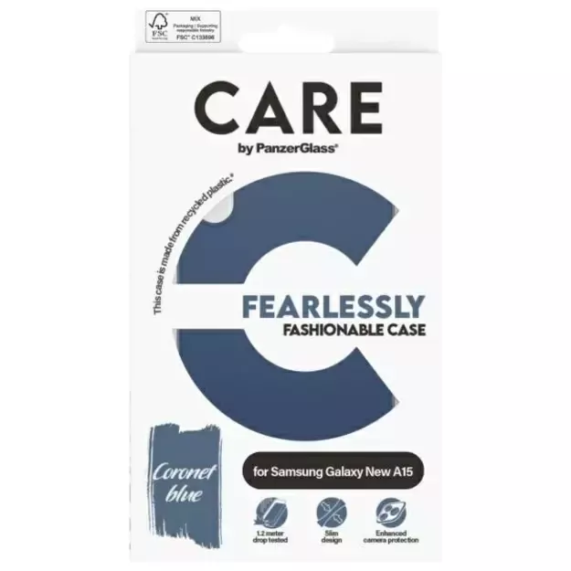 CARE by PanzerGlass Fashion Case for Samsung Galaxy A16 / A16 5G - Blue 3
