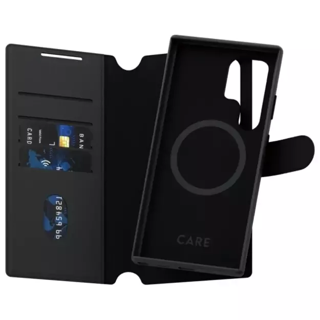 CARE by PanzerGlass Feature Tango 2in1 Wallet Case for Samsung Galaxy S24 Ultra - Black 1