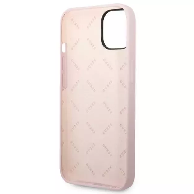 Guess GUHCP14MSLTGU iPhone 14 Plus 6.7 &quot purple / purple hardcase Silicone Triangle 6