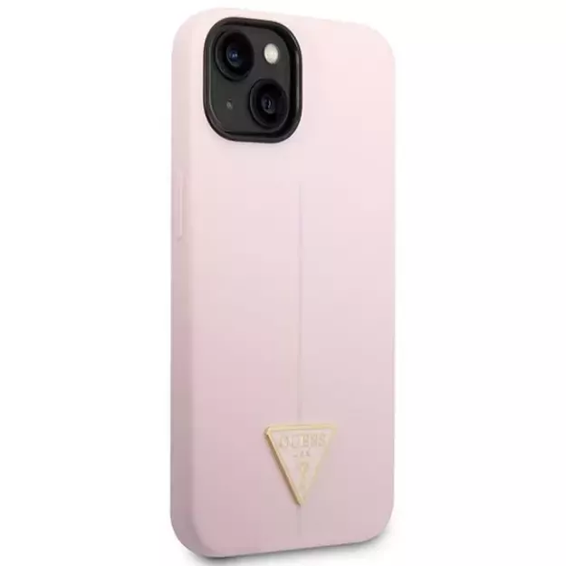 Guess GUHCP14MSLTGU iPhone 14 Plus 6.7 &quot purple / purple hardcase Silicone Triangle 3
