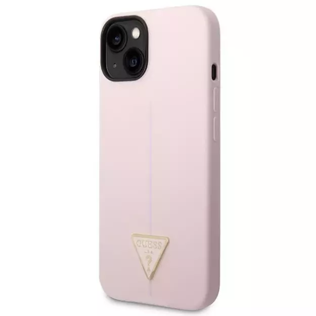 Guess GUHCP14MSLTGU iPhone 14 Plus 6.7 &quot purple / purple hardcase Silicone Triangle 1