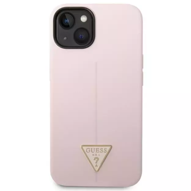 Guess GUHCP14MSLTGU iPhone 14 Plus 6.7 &quot purple / purple hardcase Silicone Triangle 2