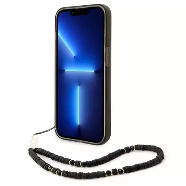 Guess GUHCP14XHGCOHK iPhone 14 Pro Max 6,7 &quot black / black hardcase Translucent Pearl Strap 7