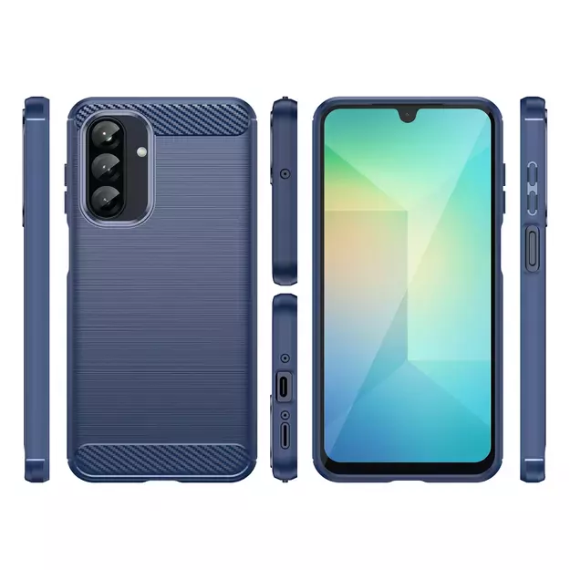 Carbon Case Samsung Galaxy A26 Blue 2