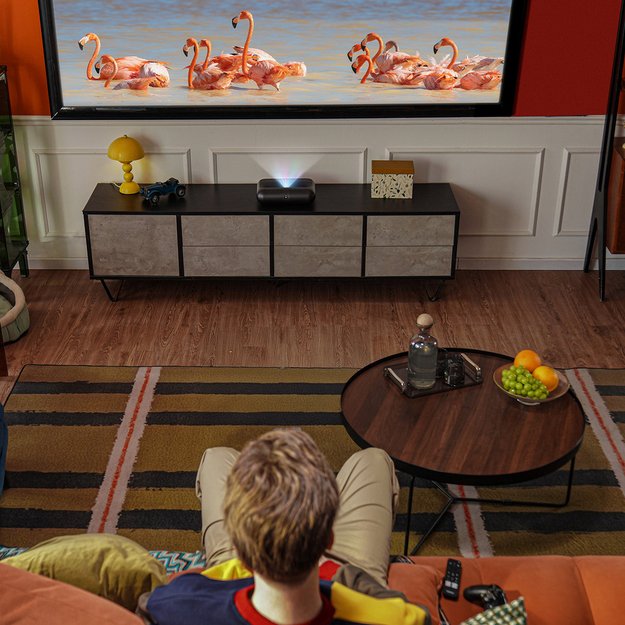 Yaber K300s Multimedia Laser RGB FullHD 1080p Projector with JBL Speakers - Black 18