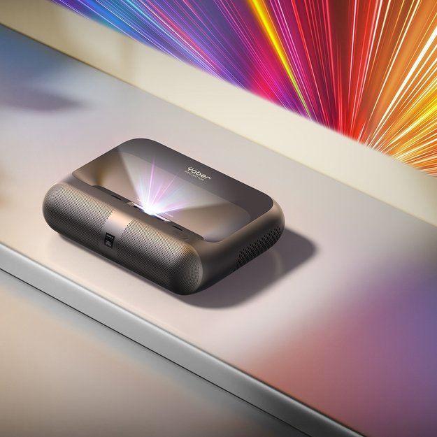 Yaber K300s Multimedia Laser RGB FullHD 1080p Projector with JBL Speakers - Black 16