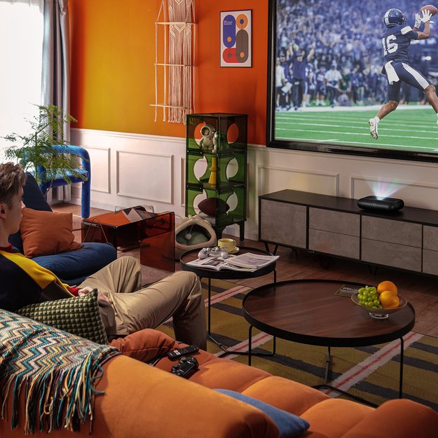 Yaber K300s Multimedia Laser RGB FullHD 1080p Projector with JBL Speakers - Black 19