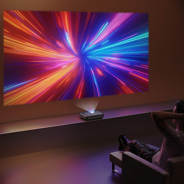 Yaber K300s Multimedia Laser RGB FullHD 1080p Projector with JBL Speakers - Black 15