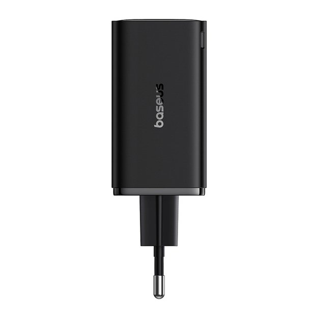 Baseus GaN6 Pro Charger 65W 2 x USB-C 2 x USB-A with Black USB-C Cable 100W 1m - Black 3