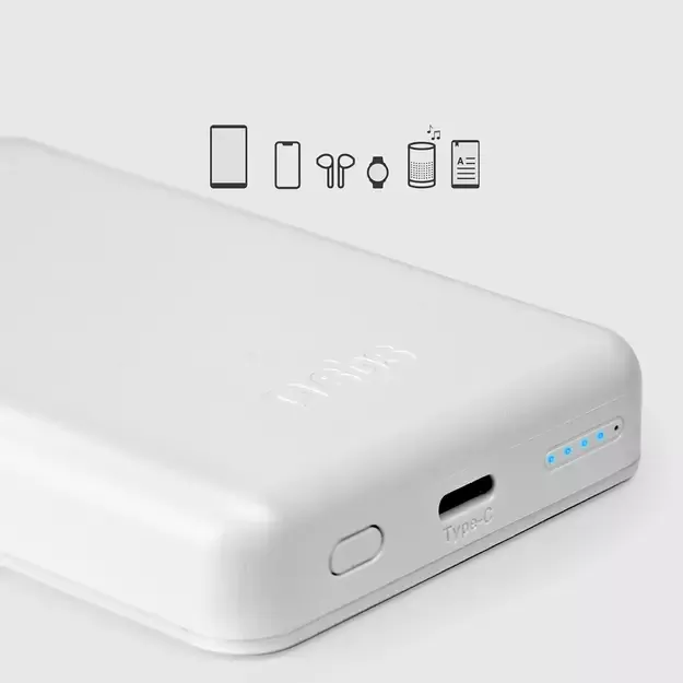 Powerbank SBS TEBB5000MAG1CW 5000 mAh USB-C, MagSafe compatible - white 18