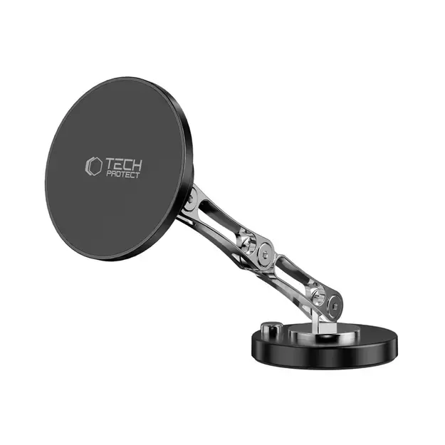 Tech-Protect N57 Magnetic MagSafe Car/Desk Mount - Black 7