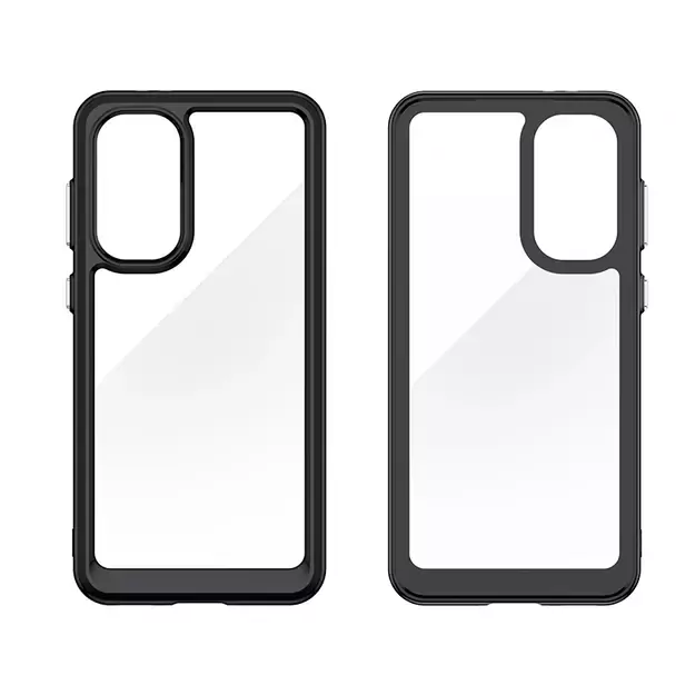 Outer Space Case for Samsung Galaxy A36 Cover with Flexible Frame - Black 1