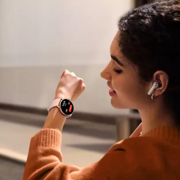 Joyroom Classis Series JR-FC1 Smartwatch with Call Answering Function / IP68 Protection - Pink 10