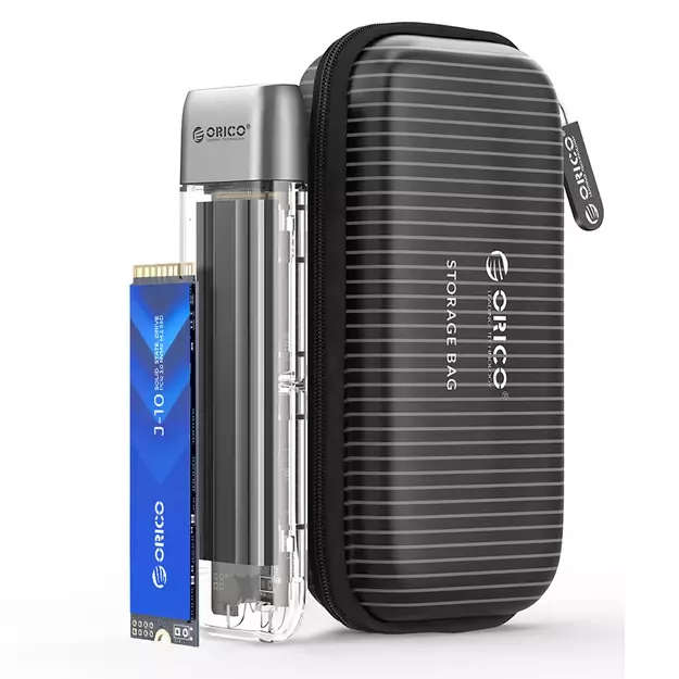 Orico TXM2-C3 M.2 NVME USB-C 3.2 10Gb/s Disk Drive - Gray 2