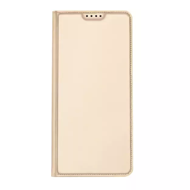 Dux Ducis Skin Pro Case for Samsung Galaxy S23+ Flip Card Wallet Stand Gold 9